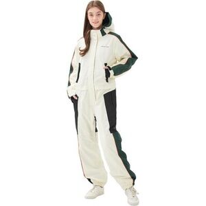 Stylish White and Black Women's Jumpsuit